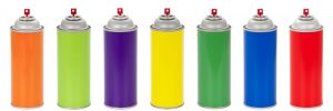 Spray Paint Cans