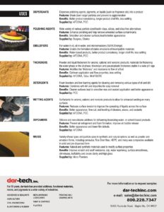 dar-tech car-care appearance products sell sheet page 2